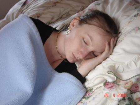 mon tit ange ki dort