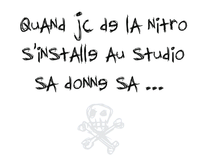 jc de la nitro au studio